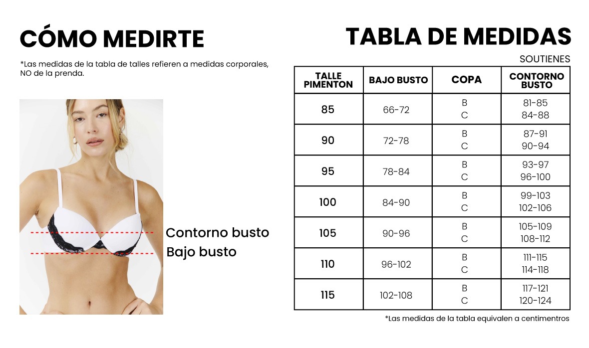 Guía de talles