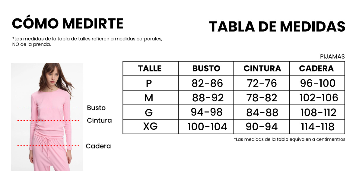 Guía de talles